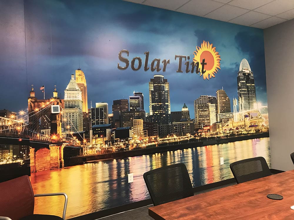 Solar Tint offices in Cincinnati, Columbus, Dayton, and Covington.