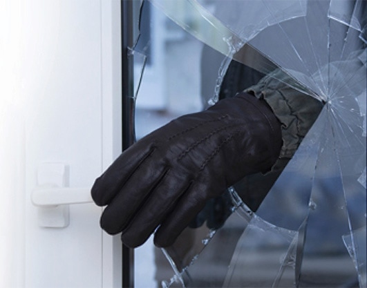 3M security window film fortifies windows and is a great addition to security systems